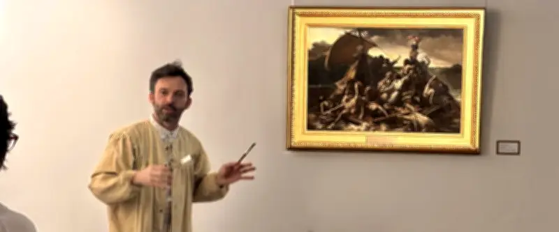 Faux cambriolage et podcast : le Radeau de la Méduse s'anime au musée Médard