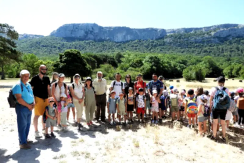 Forêt de la Sainte-Baume : 1 000 écoliers en sortie pédagogique