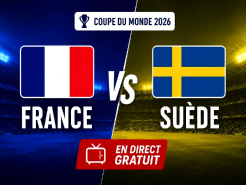 France-Suède : chaînes gratuites pour regarder le match à l'étranger