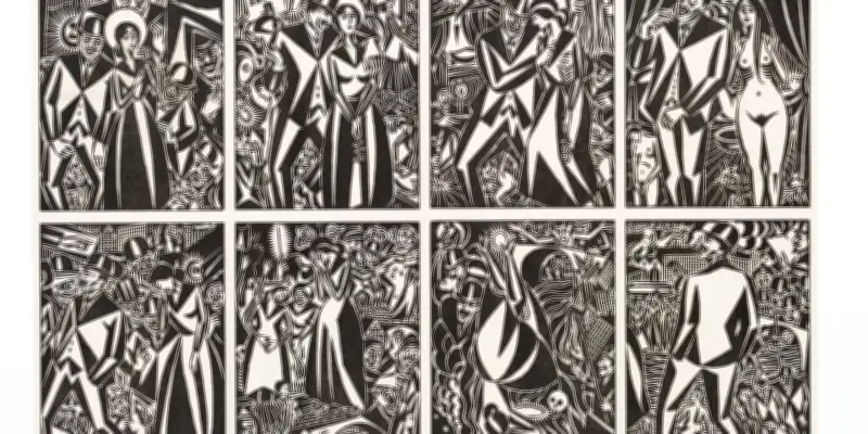 Frans Masereel, maître oublié de l'image et précurseur du roman graphique sans texte, exposé à Épinal