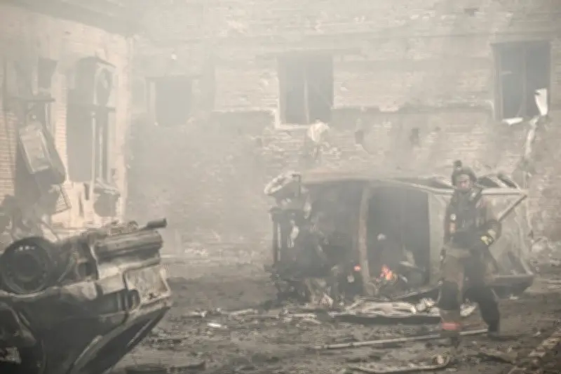 Frappes russes en Ukraine : deux morts et des dizaines de blessés