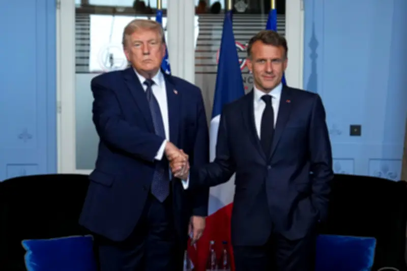 G7 à Évian : le roman contrarié d'Emmanuel Macron