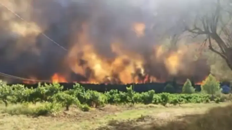 Gard : risque incendie très sévère dans le secteur Costière-Petite Camargue