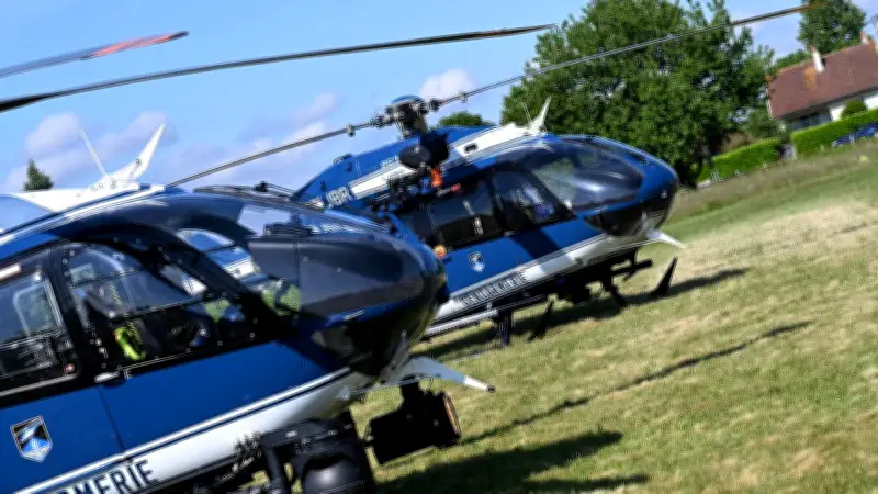 Gendarme tué dans le crash d'un hélicoptère en forêt, deux blessés graves