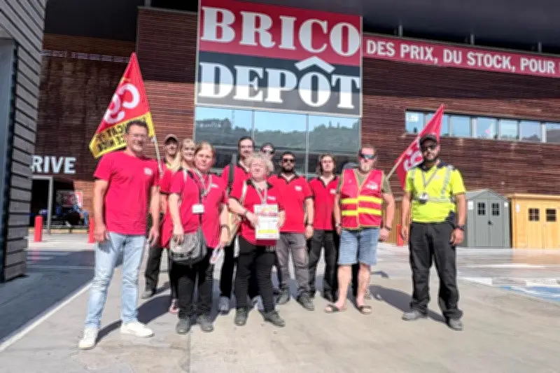 Grève inédite des salariés de Brico Dépôt à Nice Lingostière