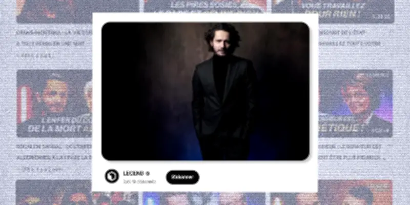 Guillaume Pley, visage du média Legend : trash et interviews complaisantes