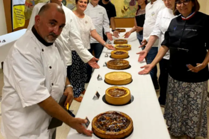 Hervé Hurtrel remporte le concours du meilleur flan pâtissier du Var 2026