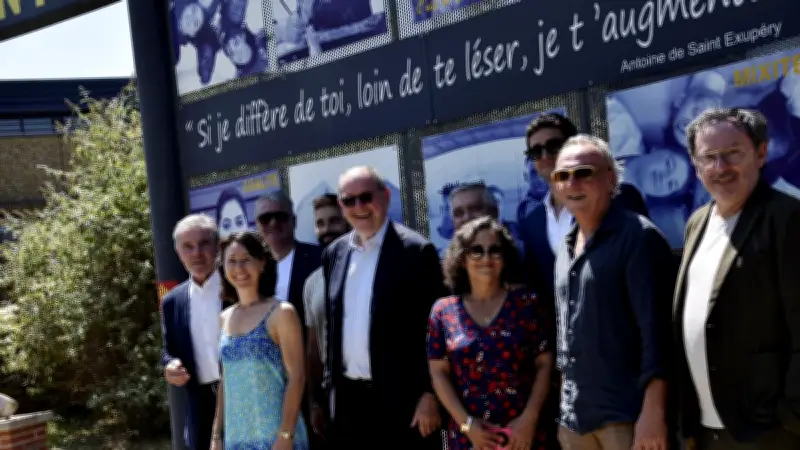 Hervé Novelli en soutien aux entrepreneurs gardois à Alès