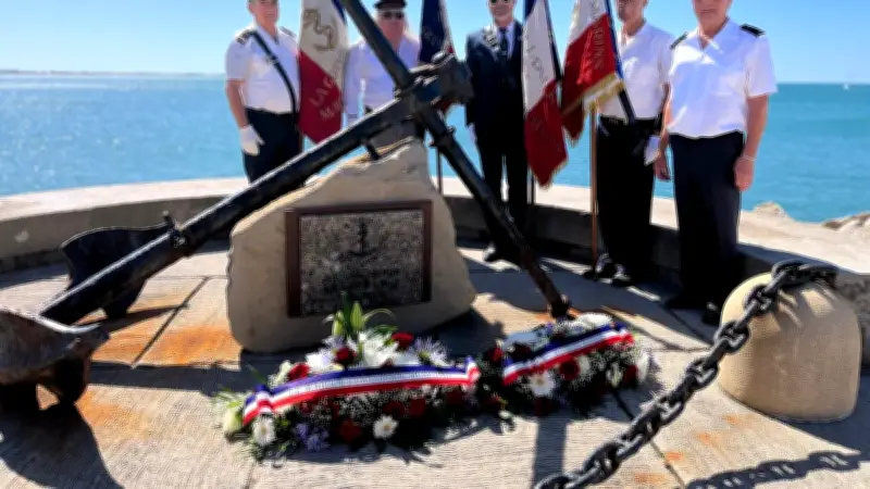 Hommage émouvant aux marins disparus en mer à La Grande-Motte
