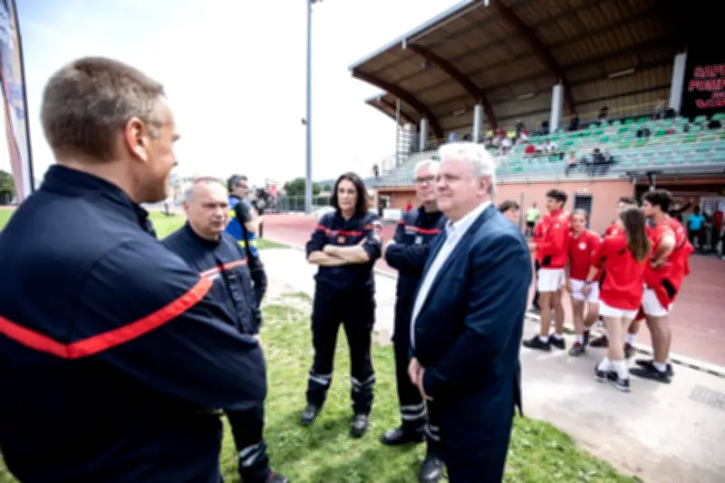 Hommage poignant du chef des pompiers du Var à Dominique Lain, président décédé