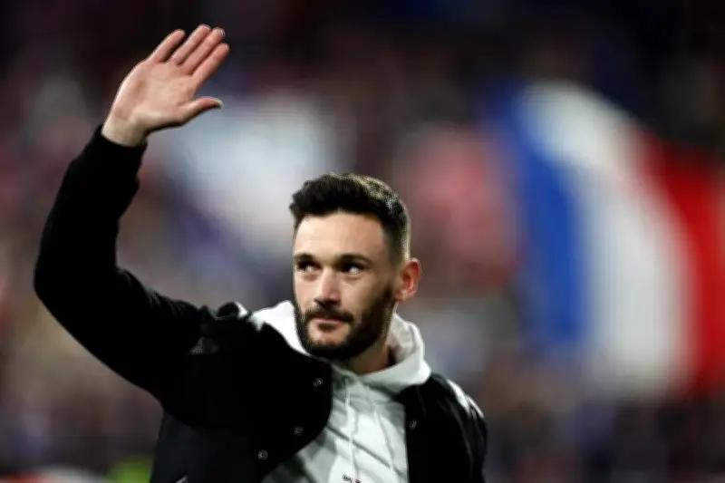 Hugo Lloris : sa fille Anna-Rose pose avec Brad Pitt en tribune