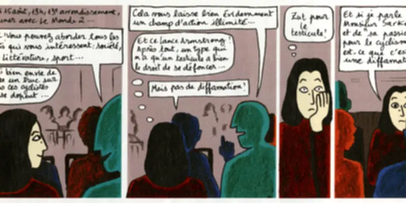 Il y a vingt ans, les bulles de Marjane Satrapi dans Le Monde