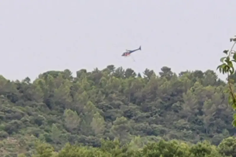 Incendie à Brignoles : un feu de colline provoqué par la foudre rapidement maîtrisé
