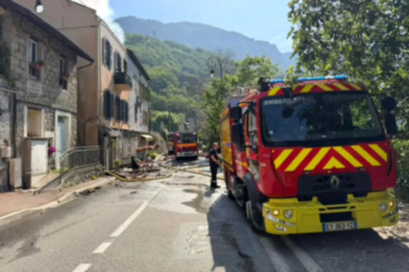 Incendie à Clans : les pleurs d'un nourrisson sauvent sa famille en pleine nuit