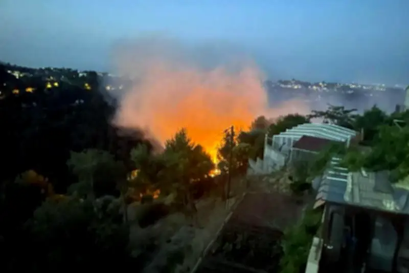 Incendie à Colomars : un habitant raconte le feu à 100 mètres de chez lui