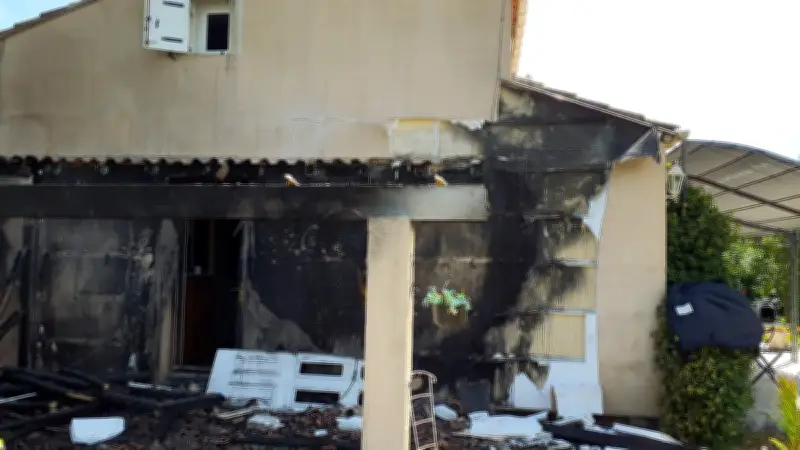 Incendie dans le Gard : garage détruit, homme de 70 ans blessé