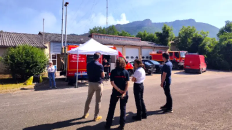 Incendie près de Millau : reprise du feu, 128 pompiers mobilisés, 30 hectares brûlés