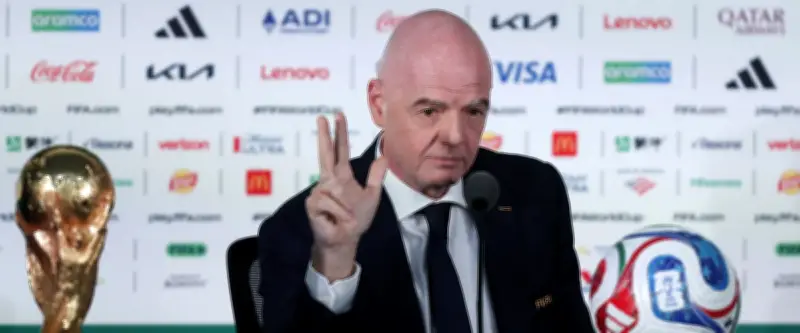 Infantino ironise sur l'Italie et un Mondial à 64 équipes