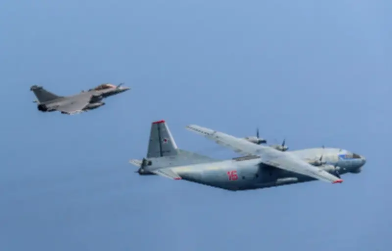 Interception de six avions russes par des Rafale français en mer Baltique