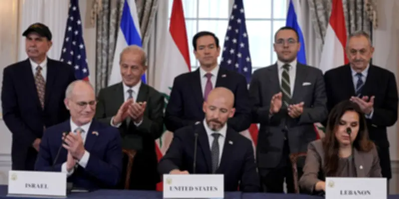 Israël et Liban signent un accord-cadre avec les États-Unis, une première étape vers la paix selon Rubio