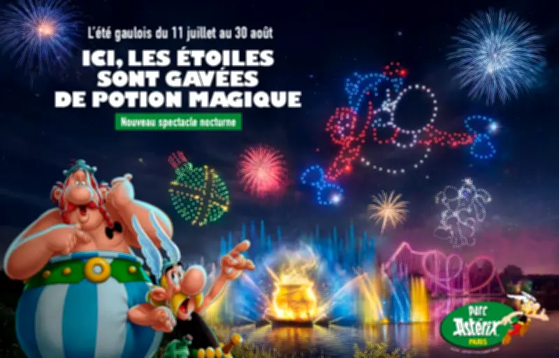 Jeu concours Parc Astérix : gagnez 2 entrées pour l'Été Gaulois 2026