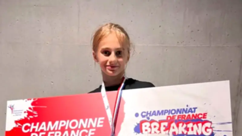 Johanne Richard-Rouaix, 12 ans, championne de France de breaking U16