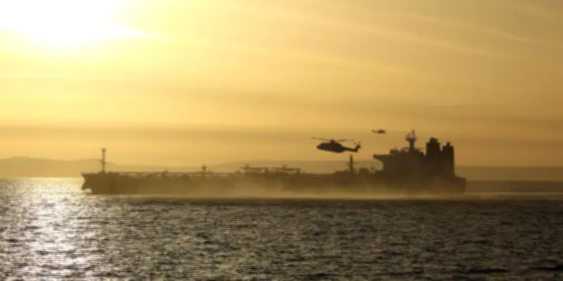 Kiev salue l'interception d'un pétrolier de la flotte fantôme russe