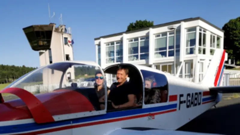 Kiwanis Mende : baptême de l'air pour enfants de l'Hôpital Lozère