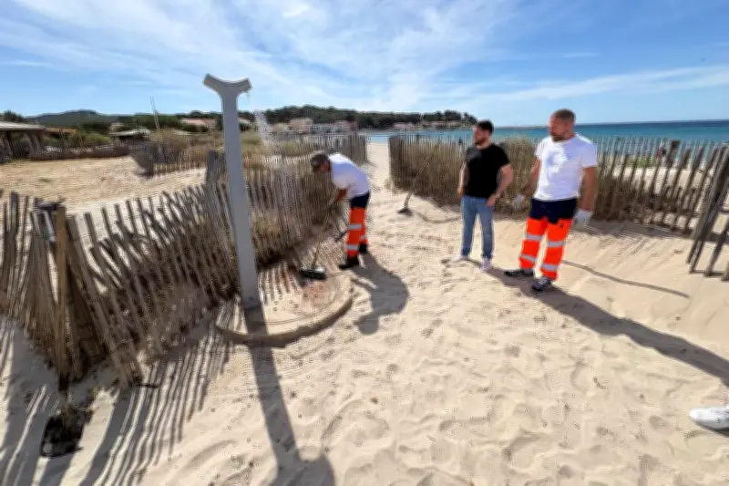 La Seyne: toutes les douches de plage ouvertes 24h/24 cet été
