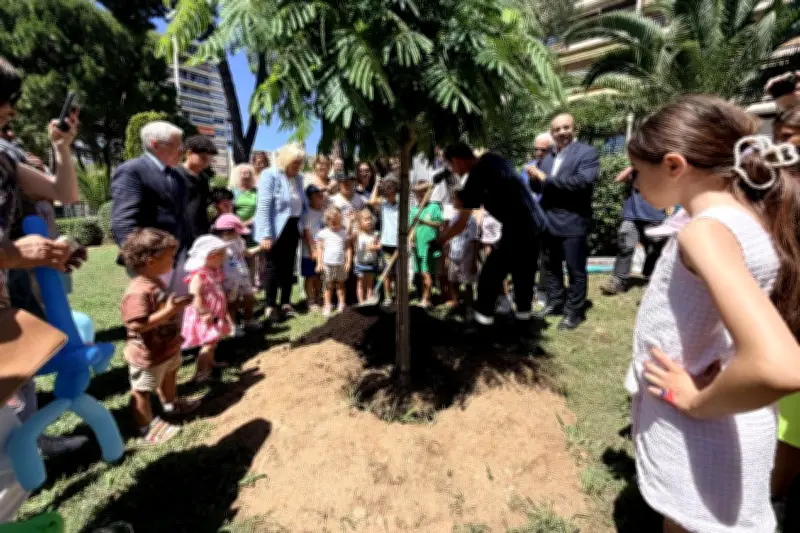 Le Cannet plante un albizia pour symboliser son engagement écologique