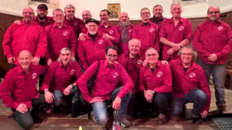 Le Chœur des hommes chante pour une belle cause solidaire à Claret