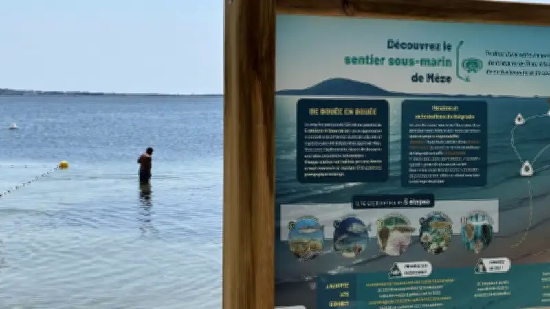 Le sentier sous-marin de Mèze remporte un prix national prestigieux