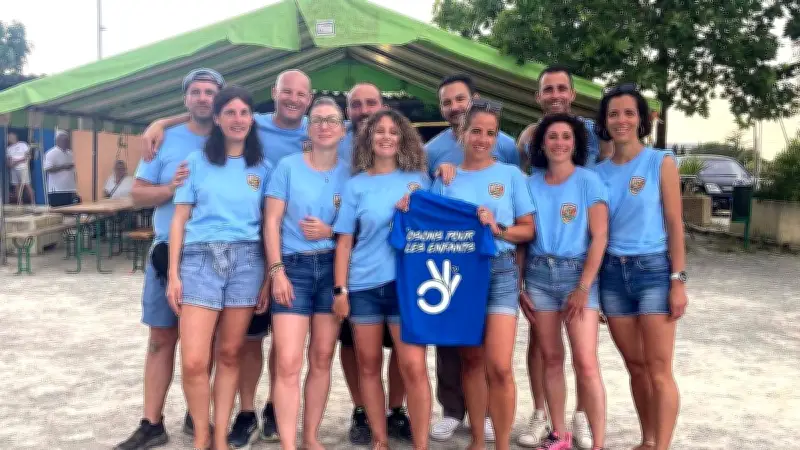 Les Déter-minés : une journée pétanque pour l'institut Saint-Pierre à Bassan