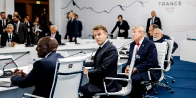 L'IA au menu du G7 avant un dîner Trump-Macron à Versailles