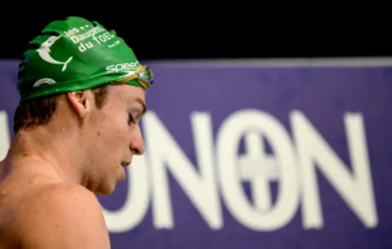 Léon Marchand blessé à un adducteur, participation à l'Euro en suspens