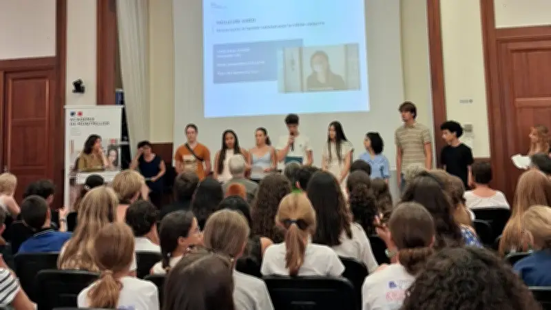 Lycée Jules Guesde primé au concours Non au harcèlement à Montpellier