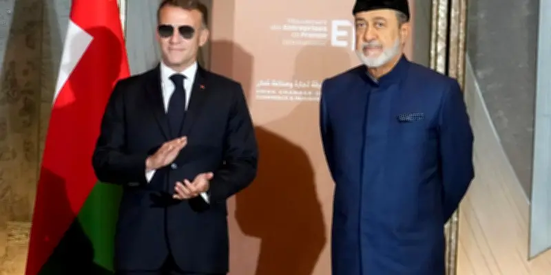 Macron et sultan d'Oman pour une navigation libre dans le détroit d'Ormuz