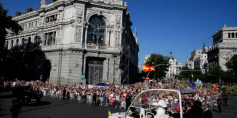 Madrid: plus d'un million de fidèles pour la messe du pape Léon XIV en présence du roi