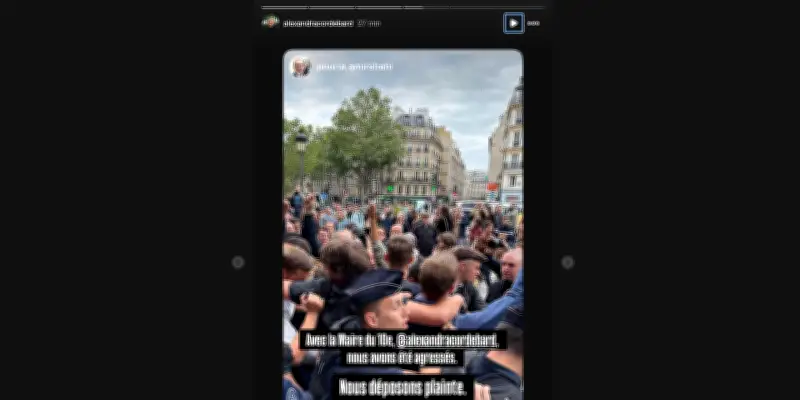 Maire du 10e arrondissement de Paris agressée par des militants d'extrême droite