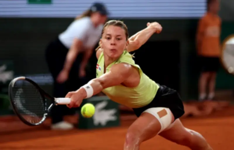 Maja Chwalinska, la Polonaise team Federer, en finale à Roland-Garros