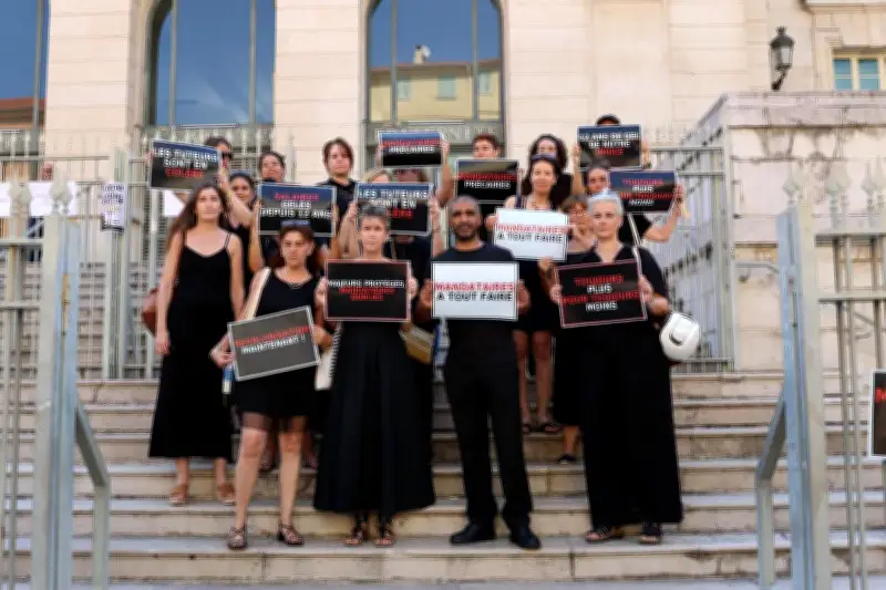 Mandataires judiciaires mobilisés à Nice pour meilleures conditions de travail