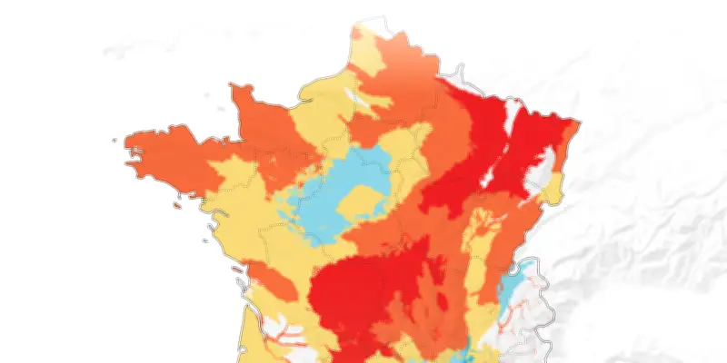 Manque d'eau et chaleur : la France vers une forte sécheresse estivale