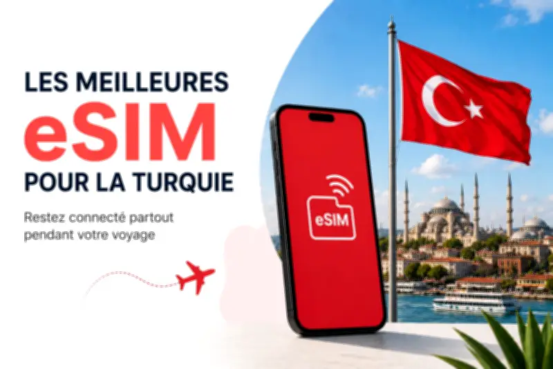 Meilleures eSIM pour la Turquie en voyage : comparatif 2024