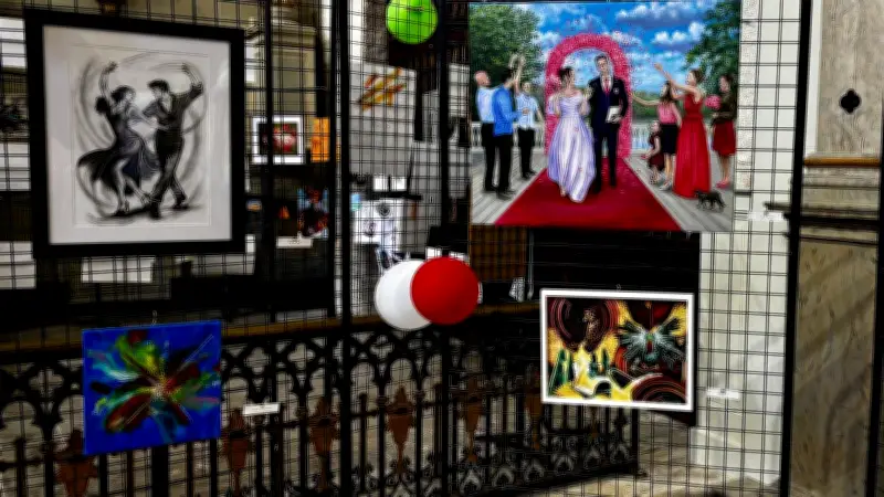 Mend'arts : exposition sur le thème de la fête à la chapelle des Pénitents