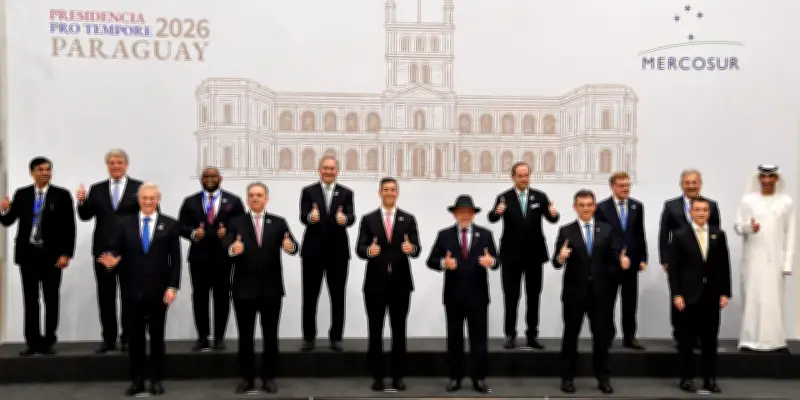 Mercosur : tensions sur l'accord de libre-échange UE à l'ouverture du sommet au Paraguay
