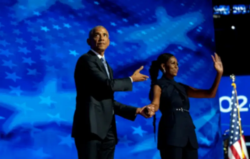 Michelle Obama émeut Barack avec une jupe hommage à sa mère