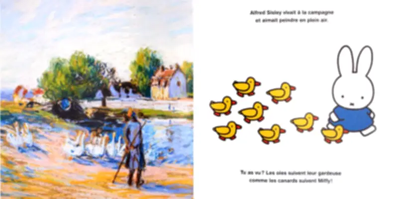 Miffy et les artistes : initiation aux grandes œuvres en douceur