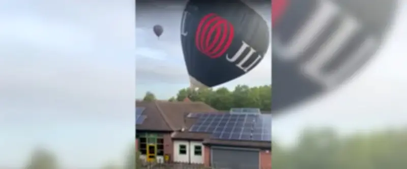 Montgolfière s'écrase sur une école à Bristol : aucun blessé