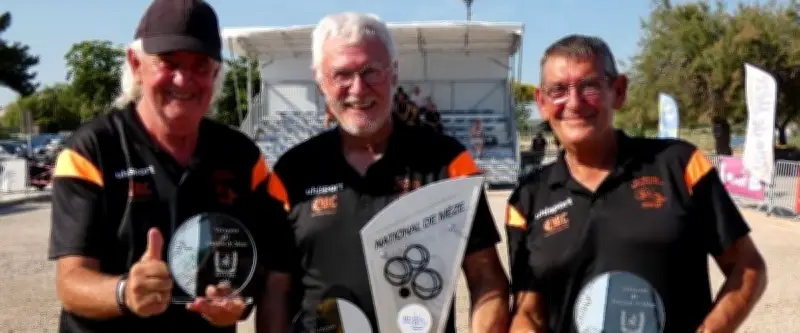 National de Mèze : 223 triplettes et des champions du monde
