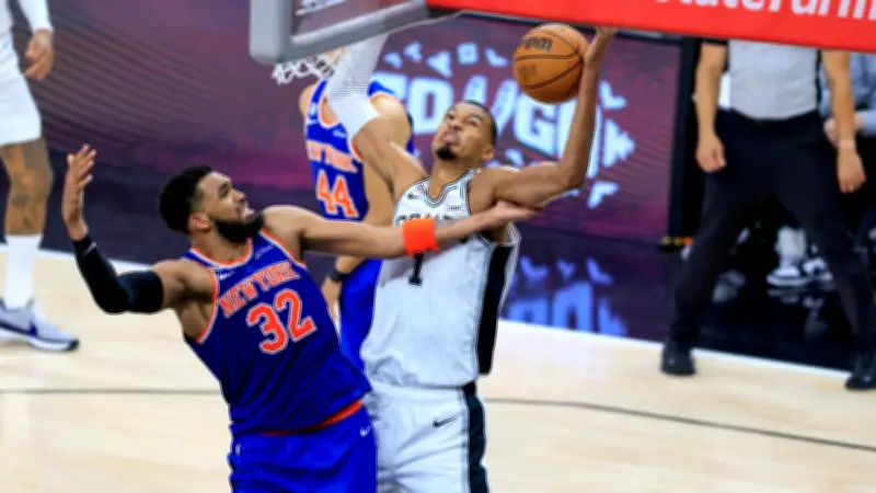 NBA : défaite des Spurs de Wembanyama face aux Knicks, chances de titre compromises